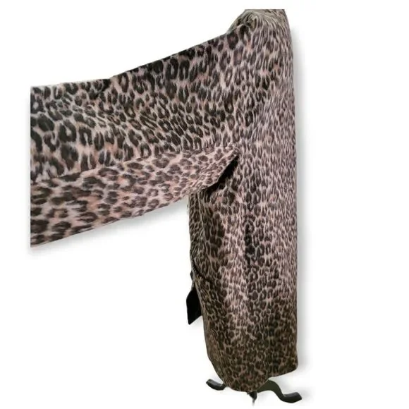 *NWT* KATE SPADE Stunning Brushed Brown Leopard Sugarcoat Cocoon Style Topper - Picture 8 of 16